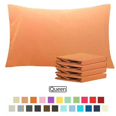 1800 Pillow Case Set-Queen Size - Set Of 4 Pillow Cases - Ultra Soft Pillowcases • $17.99