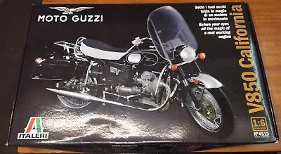 Italeri Protar 1/6 Moto Guzzi V850 California Model Kit RARE Complete Unstarted • £800