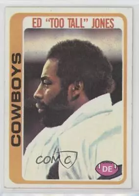 1978 Topps Ed Too Tall Jones #429 • $1.09