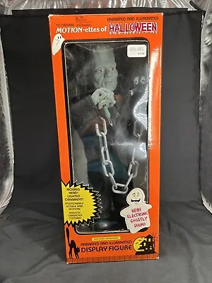 Vintage Animated Frankenstein 17  Figure Doll Telco 1989 Halloween Horror Read • $35