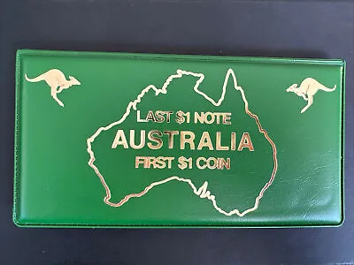 1984  First & Last Australian $1 Dollar Note (dpk 879775) Coin Unc (sh15/c5) • $60