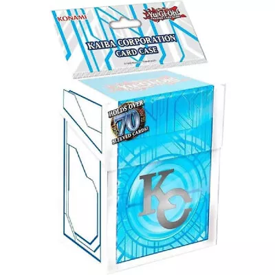 Yu-Gi-Oh! Kaiba Corporation Card Case Deck Box - Konami New & Sealed • £24.95