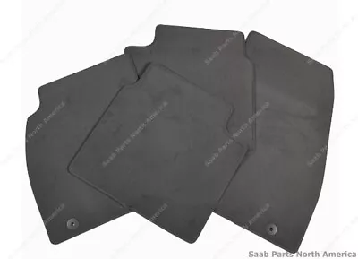 Saab Original 9-5 Floor Mats - Dark Pewter (FrontRear) 13301964 - OEM • $109.14