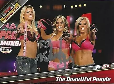 Velvet Sky Signed Beautiful People 2010 TRISTAR TNA New Era Card #49 Autograph • $14.99