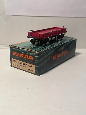 1957 HO Gauge Mantua Central Pacific Train Platform Car Kit # 318-B - LN • $8.99