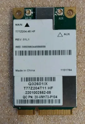 Sierra Wireless Qualcomm 3G WWAN Mini PCI Laptop Network Card MC8305 • £0.99