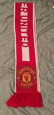 Manchester United Red Devils Adidas Scarf Soccer • $23