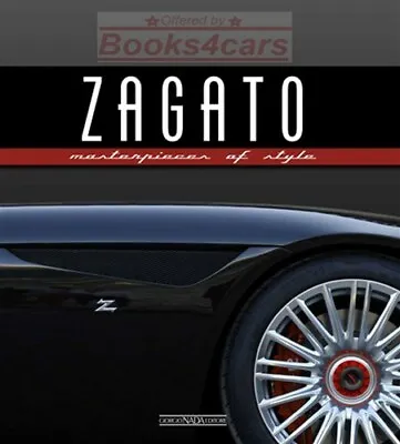 Zagato Book Style Masterpieces Italian Coachbuilder • $149.95