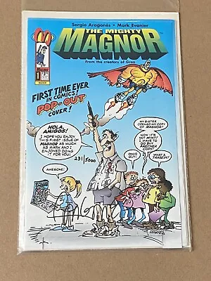 The Mighty Magnor Issue #1 (Signed) Sergio Aragones COA Numbered #231/5000 • $125