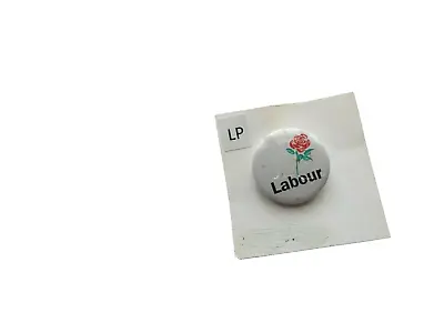 Labour Party Rose Picture Badge 2 • £2.50
