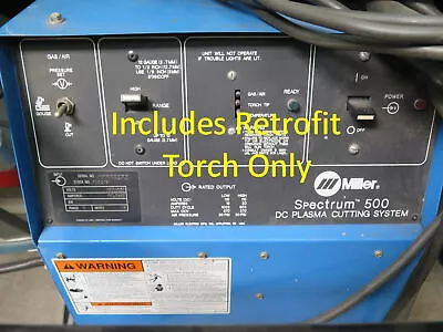 Miller Spectrum 500 Plasma Cutter - Retrofit **Replacement** Torch - Fix Repair • $299.99