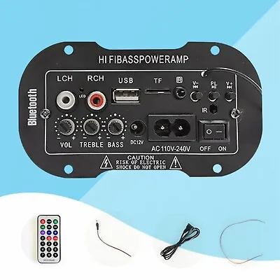 Bluetooth 5.0 Audio Amplifier Board HIFI Bass Stereo Digital Power Amp • $15.37