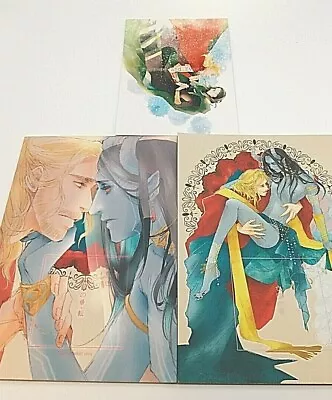 Avengers Thor Marvel Doujinshi Bl Comic Manga Book Thor X Loki Set Of 3 Rare Mk • $28