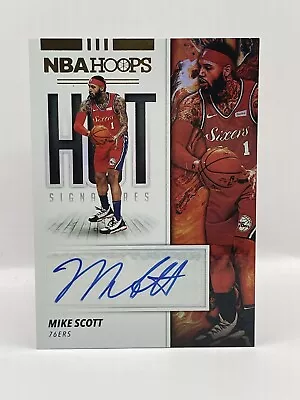 2019-20 Panini - NBA Hoops - MIKE SCOTT - HOT SIGNATURES AUTO - #HS-MSC • $3.07