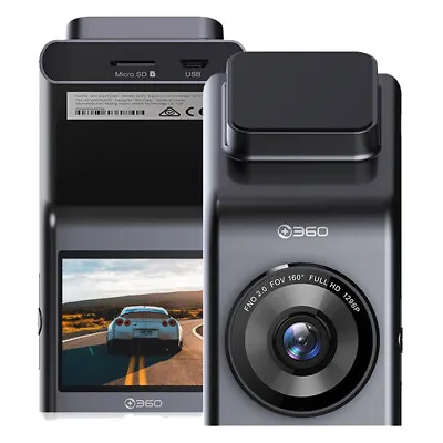 360 Dash Cam G300H - 1080P Full HD Car Camera Video Recorder - Black • $128.16