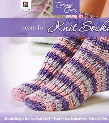 Learn To Knit Socks (Company's Coming Craft) Paperback Book The Cheap Fast Free • £10.99