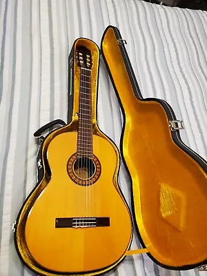 Vtg VENTURA  1588 ACOUSTIC  GUITAR + Case _GU • $400