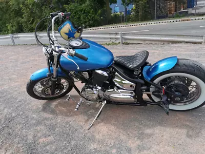$56.49 • Buy Bobber Spring Solo Seat & Base Saddle For Yamaha V-Star 250 650 950 1100 1300