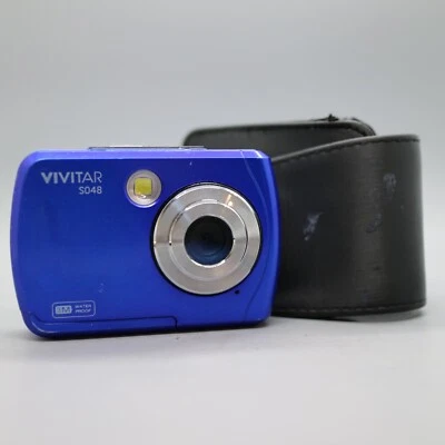 £22.74 • Buy Vivitar Digital Camera Vivicam S048 16.1MP Underwater Blue Tested