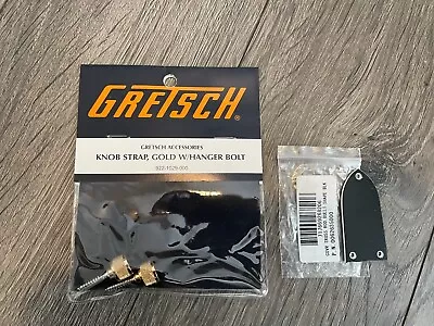 Gretsch Gold Guitar Strap Buttons Knobs Hanger Bolts Set Of 2 9221029000 • $15