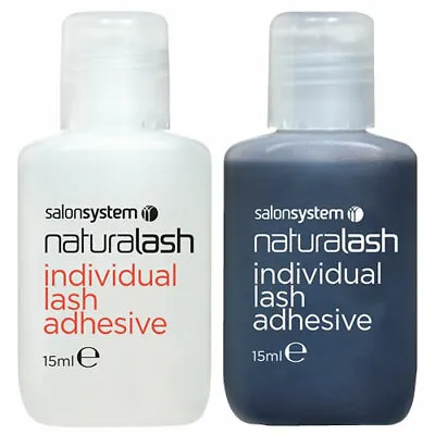 £7.56 • Buy Salon System Semi-Permanent Individual Eyelash Lash Adhesive Glue - CLEAR BLACK