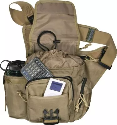 Maxpedition Soft Khaki Jumbo Versipack 9 X8 X3  Sling Side Gear Bag - 0412K • $101.70