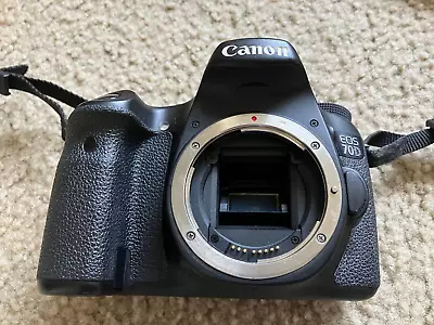 Canon 70d Body With Strap & Rubber Grip Read Description • $199