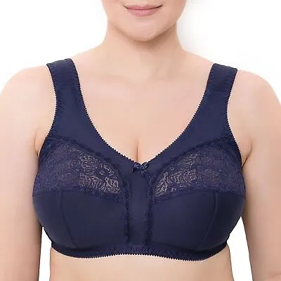 Wireless Plus Size Bra Minimizer Wide Straps Unlined Full Coverage 36-52cdefghi • $18.99