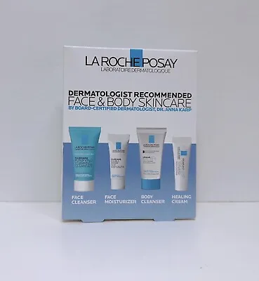 La Roche Posay Face & Body Skincare Cleanser Moisturizer Healing Cream Mini Trav • $14.95