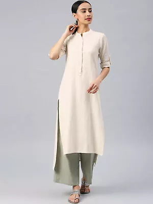 Latest Stylish Women Formal Wear Ethnic Office Clothing For Girls Kurta Plazzos • $59.24