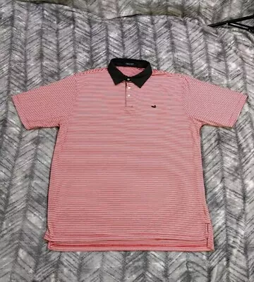 Southern Marsh Shirt Mens 2x XXL Large Golf Polo Striped Performance Stretch • $24.95