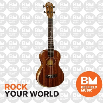 $169 • Buy Barnes & Mullins BMUK5T Ukulele Walnut Tenor Uke - Brand New - Belfield Music