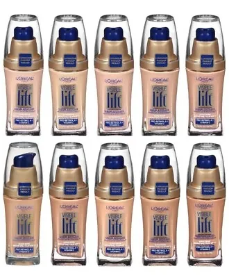 L'Oreal Visible Lift Serum Absolute Liquid Foundation SPF 17 YOU CHOOSE • $9.99