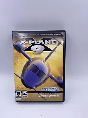 X-Plane 9 (PC Windows DVD) Flight Simulator Video Game • $14.90