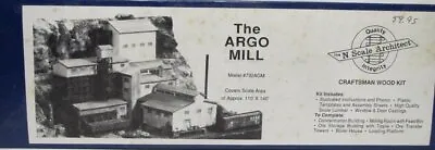 N Scale Architect 792AGM N Scale  The Argo Mill  Building Kit • $59.49