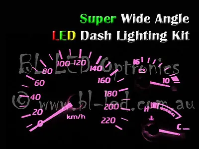 Pink LED Dash Cluster Light Kit Fits Nissan Patrol GU • $17
