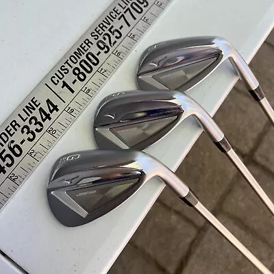 Mizuno JPX 919 Wedge Set 50 55 60 Project X IO 5.5 Quad Cut Grooves • $542.35