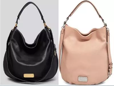 $450 NWT Marc By Marc Jacobs Hobo-New Q Hillier Nude/Silver & Back/Gold GORGEOUS • $275