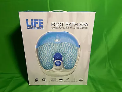 Foot Bath SPA Massager Heat And Bubbles  • $24