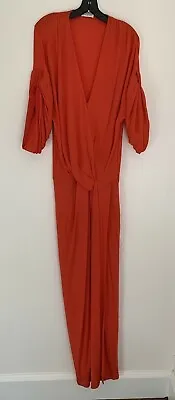 Vionnet Paris Red Long Dress Size 44 / 12 • $2200