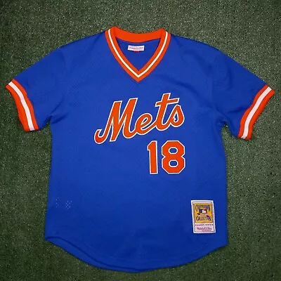 Darryl Strawberry New York Mets Jersey Baseball Mitchell & Ness Small Medium 40 • $59.99