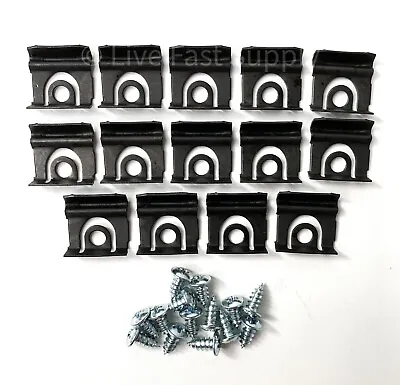 Windshield Molding Trim Clips & Screws For 1965 Ford Mustang Convertible • $13.99