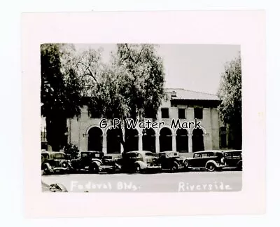 1939 Post Office Federal Building Riverside California Photograph Ca Photo • $9.99