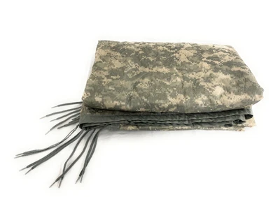 $25.99 • Buy USGI Army ACU Digital Camo Wet Weather Rain Poncho Liner, Woobie Blanket - Faded