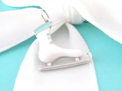 New Tiffany & Co Platinum Ice Skate Diamond Pendant Charm Packaging Included • £1909.11