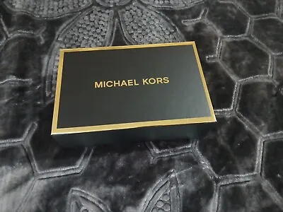 NEW Michael Kors Black/Gold Gift Box Empty)  9 X6 X2.5  • $10