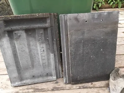 £0.50 • Buy Used Grey Marley Concrete Roof Tiles ( Approx 40)  50p Each