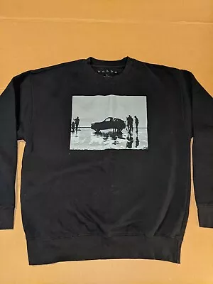 Volvo Vintage Graphic Crewneck Sweatshirt Black. Men's Size Large • $45