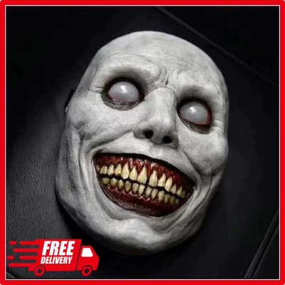 $10.59 • Buy Halloween Party Prop Creepy Halloween Mask Smiling Demon Horror Cosplay Costume 