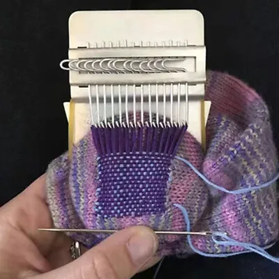 £9.17 • Buy DIY Loom Creative Knitting Hand-woven Wood-speed Small Sewing Machine KY